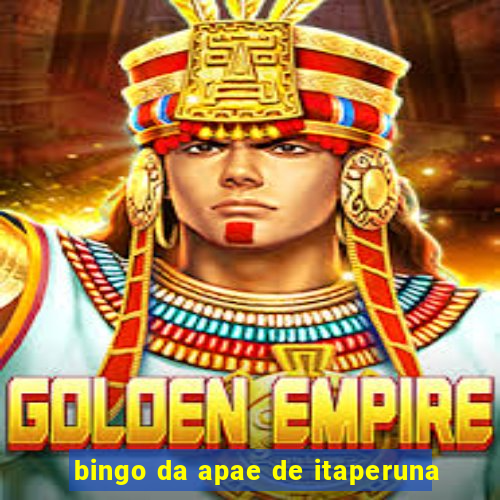 bingo da apae de itaperuna