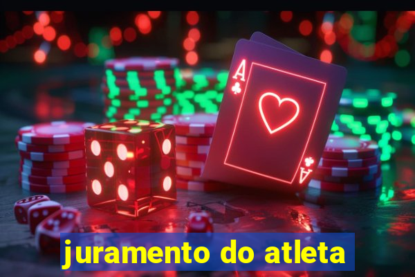 juramento do atleta