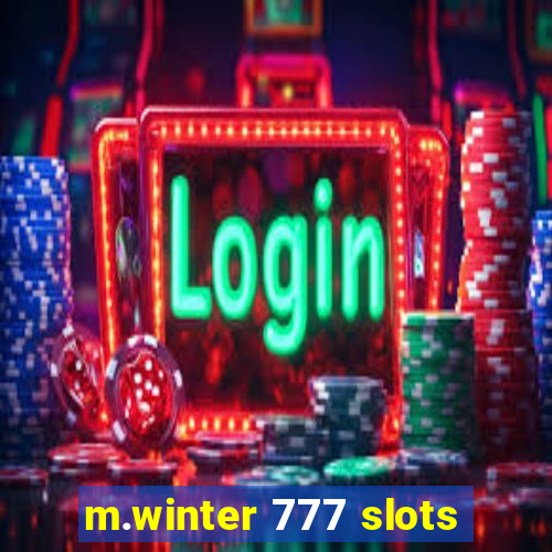 m.winter 777 slots