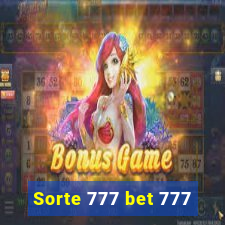 Sorte 777 bet 777
