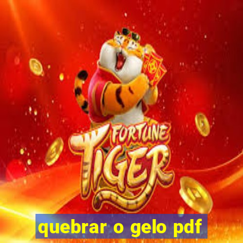 quebrar o gelo pdf