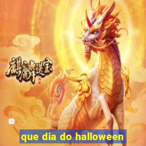 que dia do halloween
