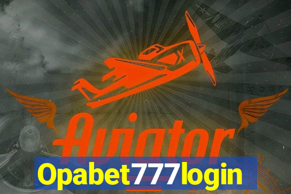 Opabet777login