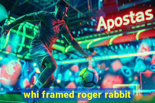 whi framed roger rabbit