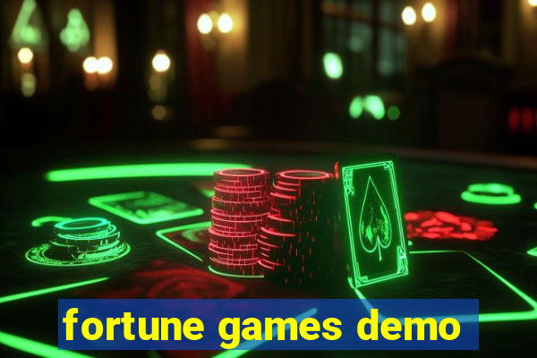 fortune games demo