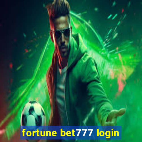 fortune bet777 login