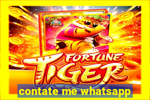contate me whatsapp