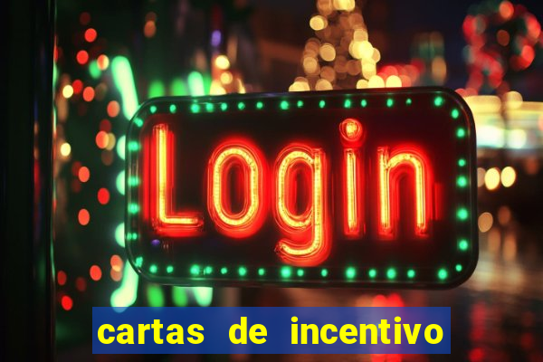 cartas de incentivo para alunos