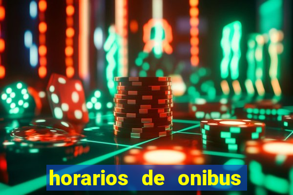 horarios de onibus cassino cidade nova