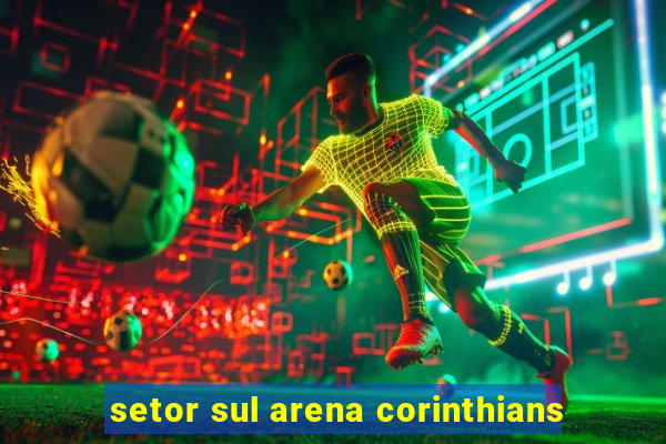 setor sul arena corinthians