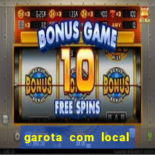 garota com local em santos