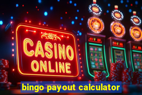 bingo payout calculator