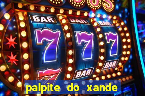 palpite do xande de hoje