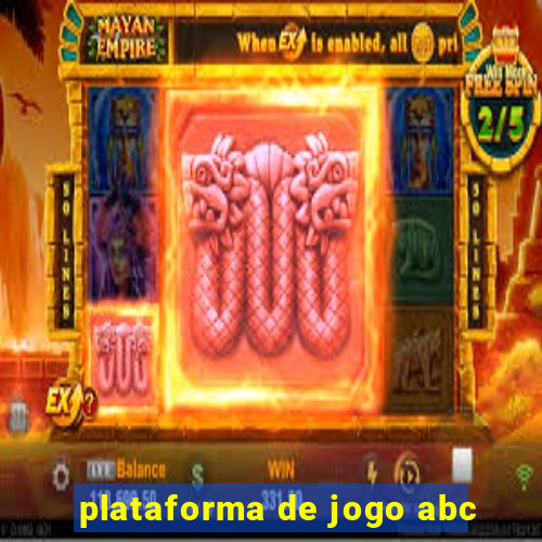 plataforma de jogo abc