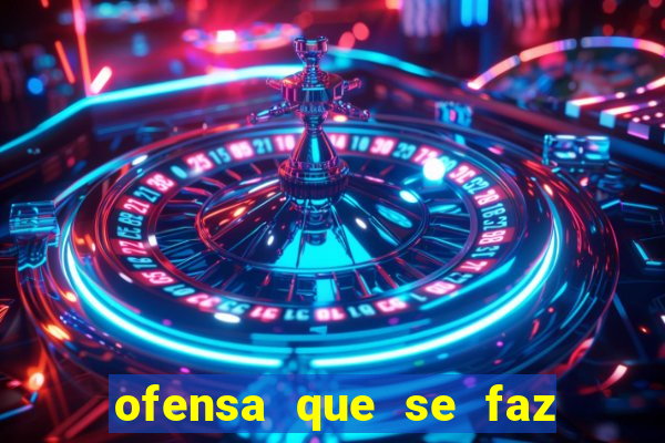ofensa que se faz a alguem injuria codycross