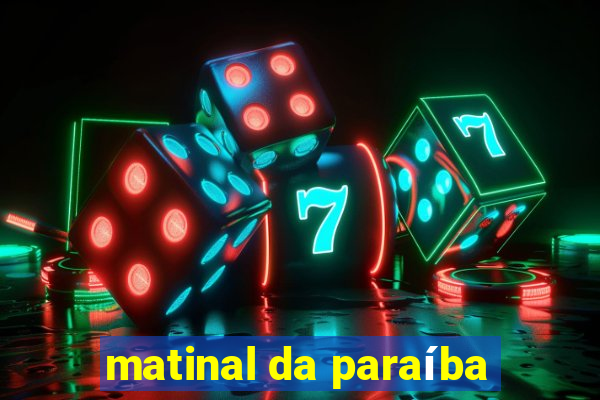 matinal da paraíba