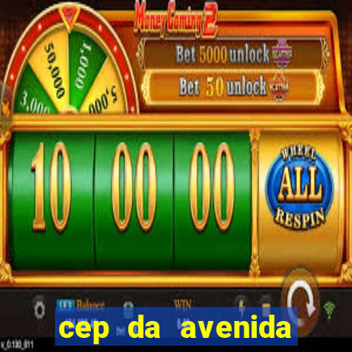 cep da avenida santos dumont