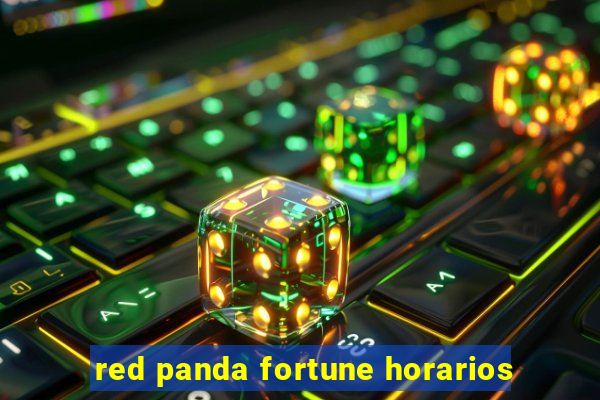red panda fortune horarios