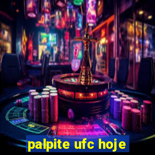 palpite ufc hoje