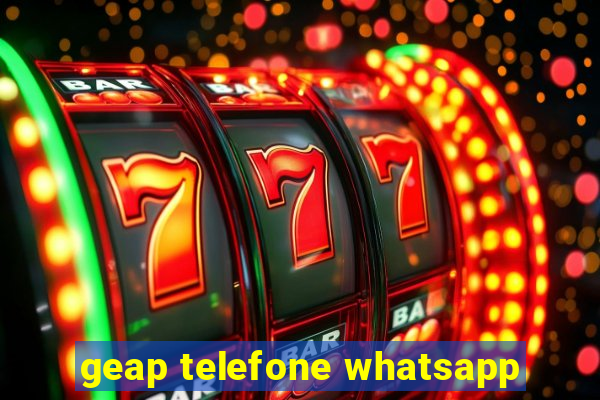 geap telefone whatsapp