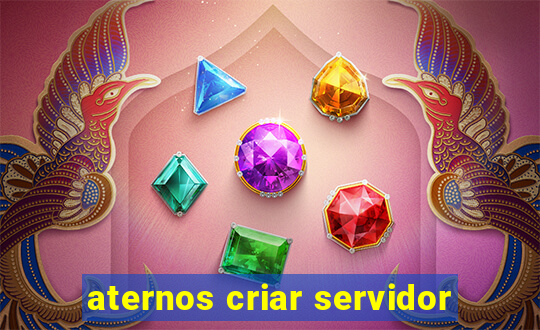 aternos criar servidor