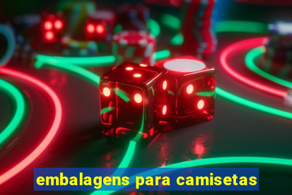 embalagens para camisetas