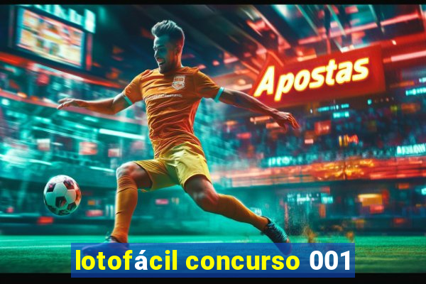 lotofácil concurso 001