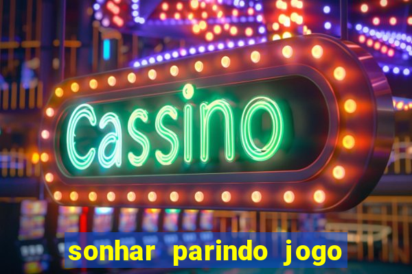 sonhar parindo jogo do bicho