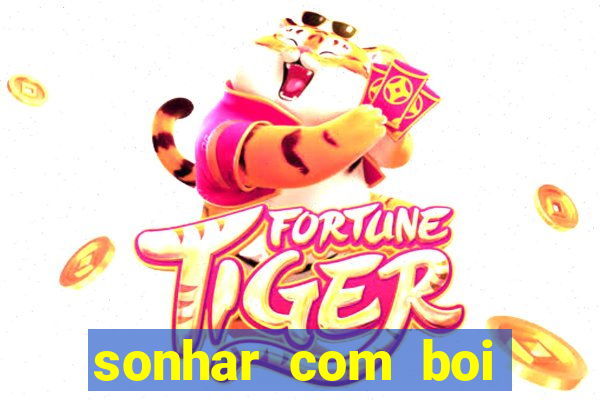 sonhar com boi branco jogo do bicho