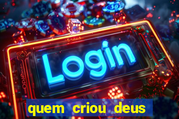 quem criou deus segundo o espiritismo
