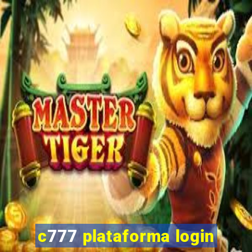 c777 plataforma login