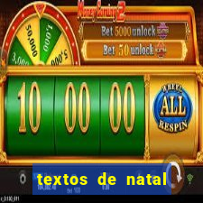 textos de natal para imprimir