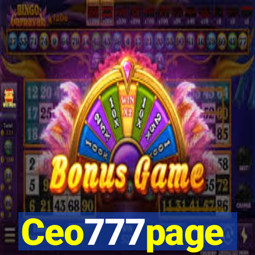 Ceo777page