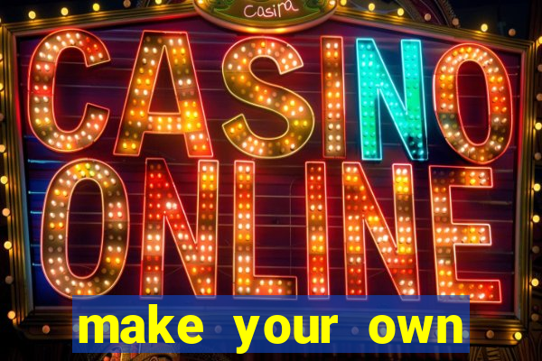 make your own bingo app
