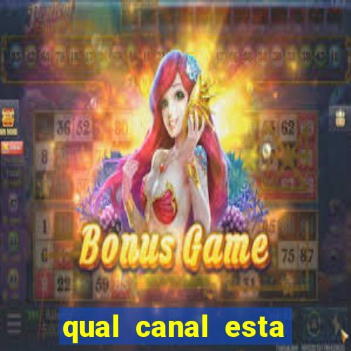 qual canal esta passando o jogo do palmeiras