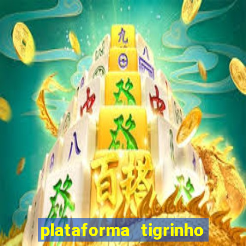 plataforma tigrinho 1 real