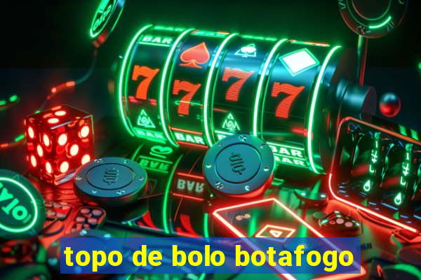 topo de bolo botafogo