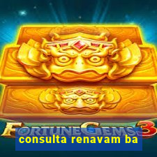 consulta renavam ba
