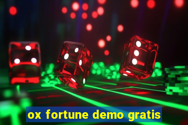 ox fortune demo gratis
