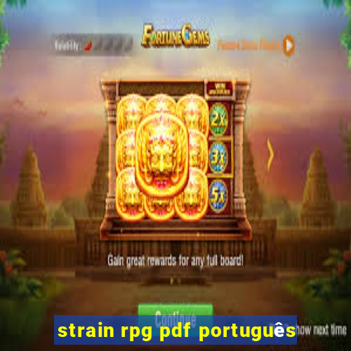 strain rpg pdf português