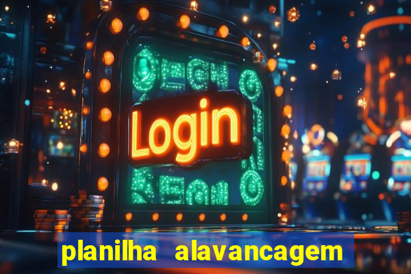 planilha alavancagem de banca