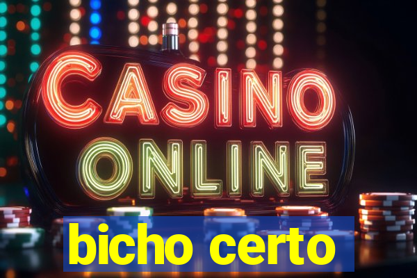 bicho certo